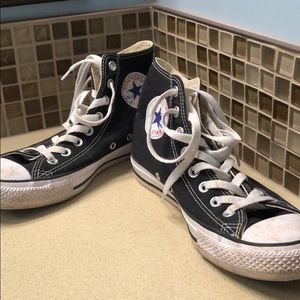 Black High Top Converse